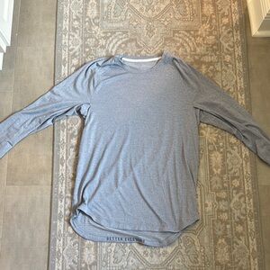 Men's Lululemon Long Sleeve Gray Shirt